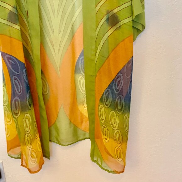 BOHO long flowy over top One Size Festival wear beach cover up - Picture 4 of 4